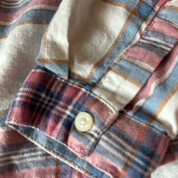 OshKosh Plaid Button Up Shirt Boys Size 8 Youth - Picture 4 of 5